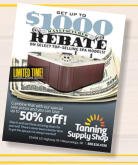 Tanning Supply Shop Spa Ads